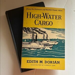 2 Naval Related Vintage Books, High-Water Cargo & Fabulous Admirals